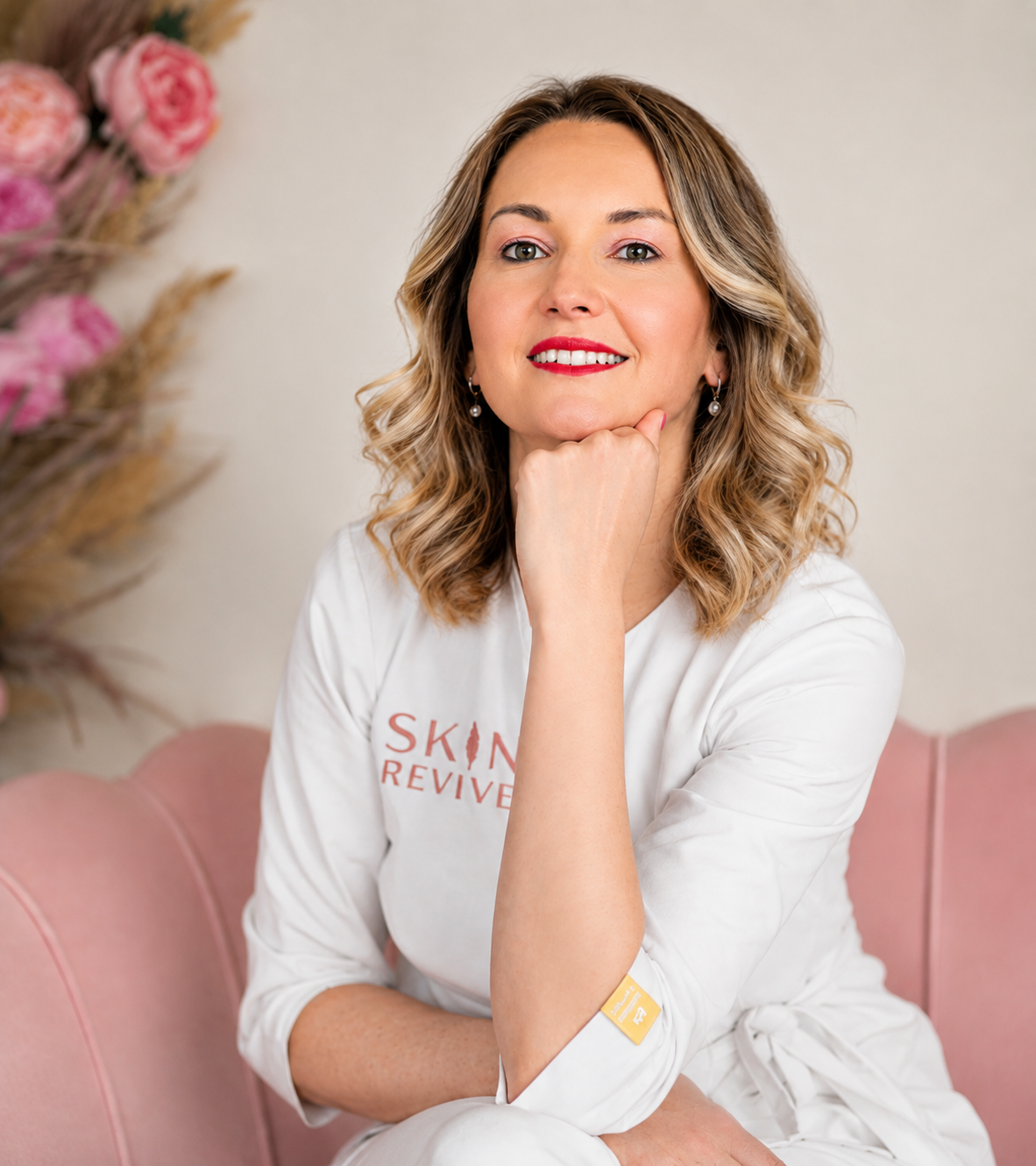 Monika Cauchy, kosmetyczka i ekspertka ds. długowieczności skóry w instytucie Skin Revive
