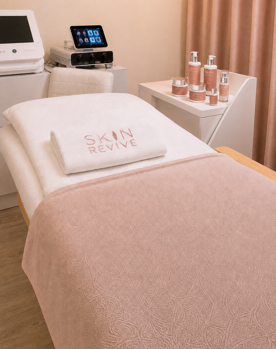 Gabinet zabiegowy w instytucie Skin Revive